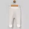 Angeltouch Pantolon Patikli Raporlu Ekru