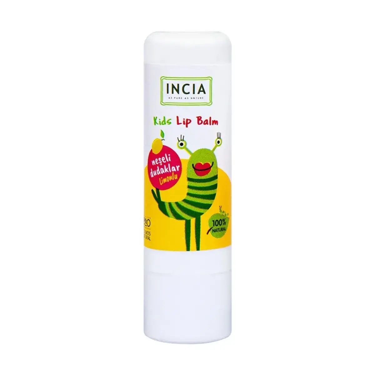 Incia Kids Limonlu Dudak Besleyici 6gr