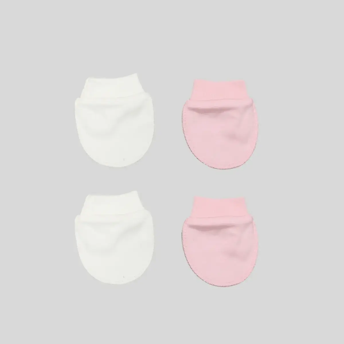 Bistyle Eldiven 2li Penye Basic Ekru - Pembe