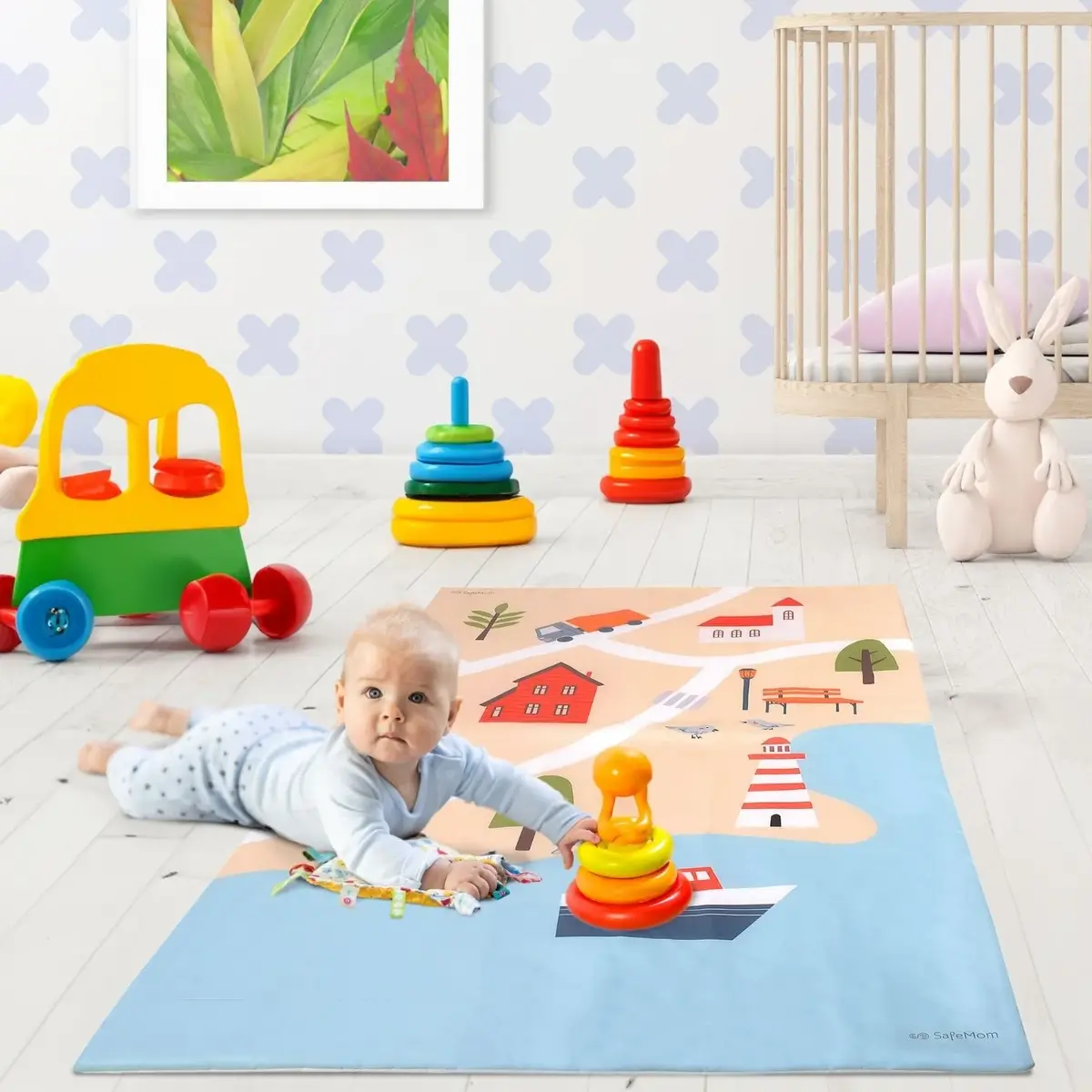 Safemom 90x145 Oyun Matı Lake
