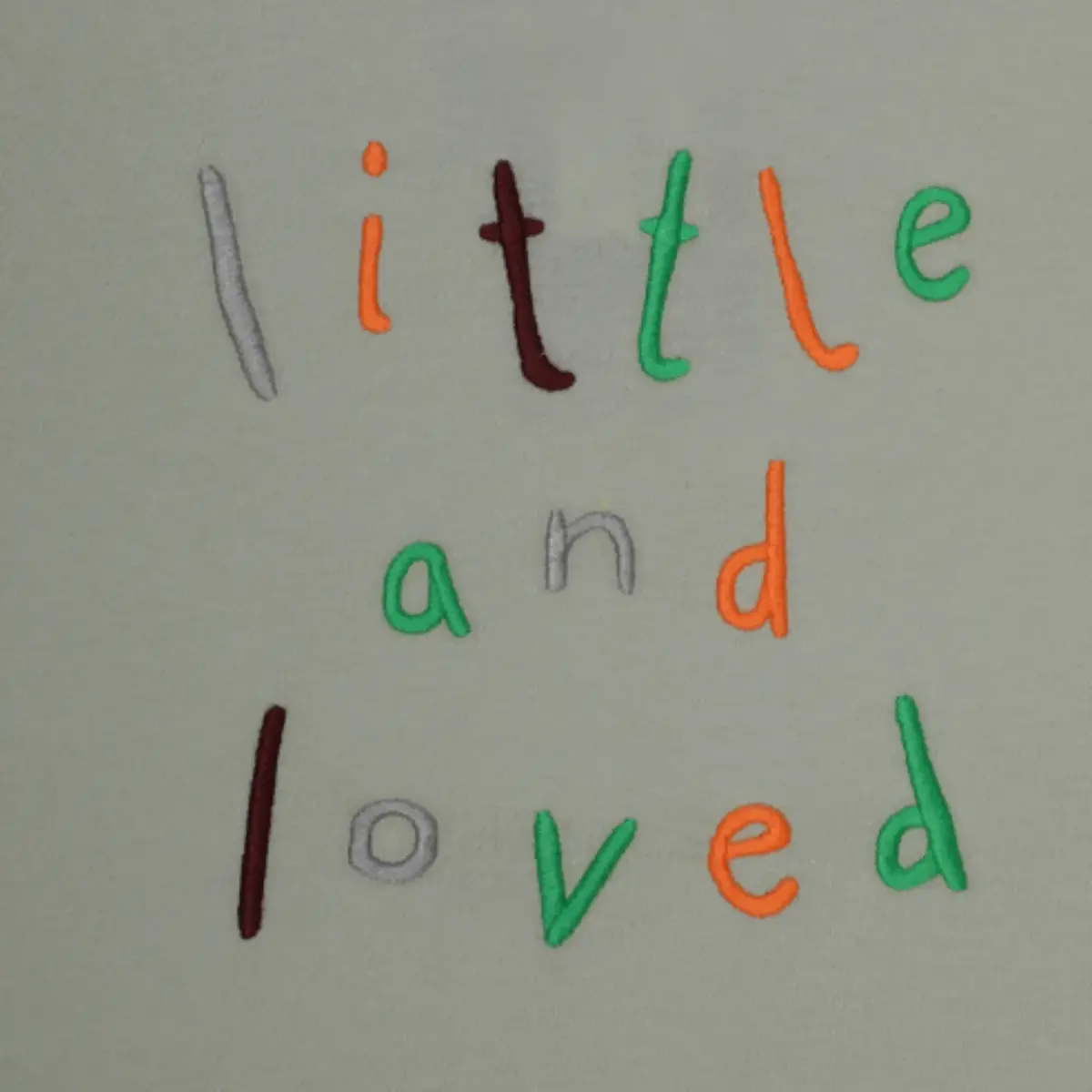 Hvc T-Shirt Little And Loved Yeşil