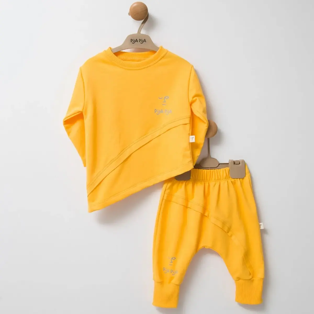 Moi Noi 2li Takım Asimetrik Sarı