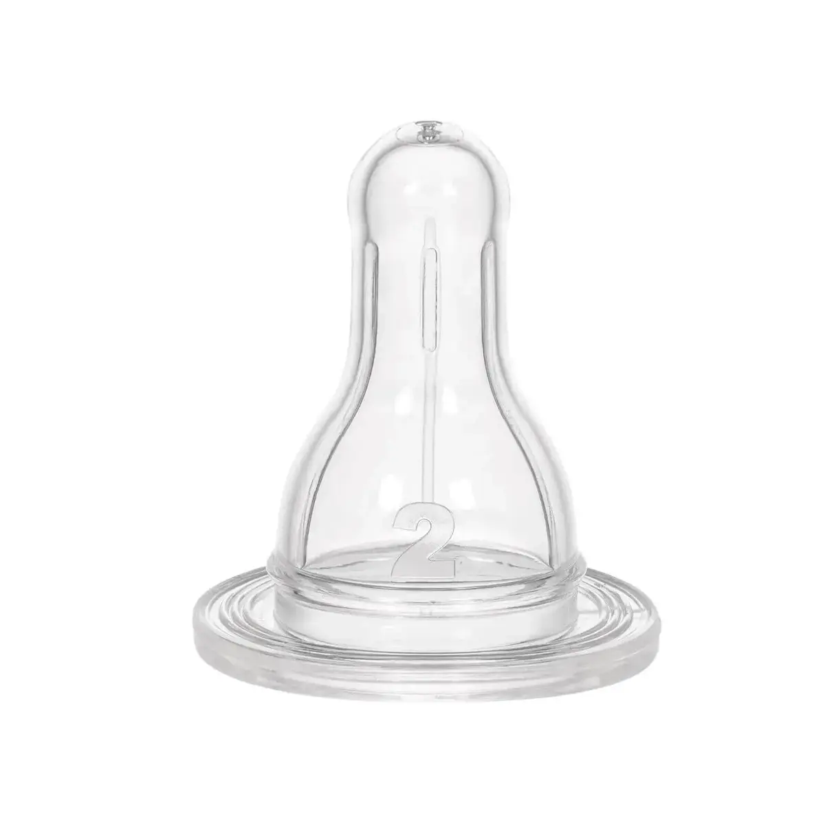 Wee Baby Yuvarlak Uçlu Silikon Biberon Emziği 6+ Ay