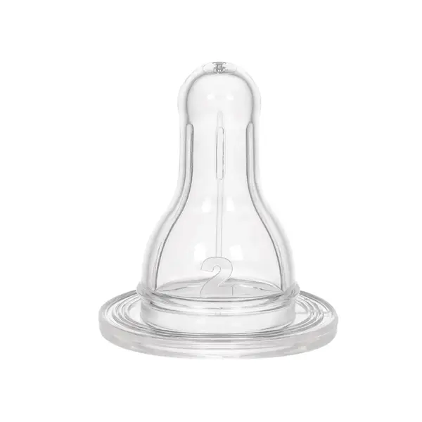 Wee Baby Yuvarlak Uçlu Silikon Biberon Emziği 6+ Ay