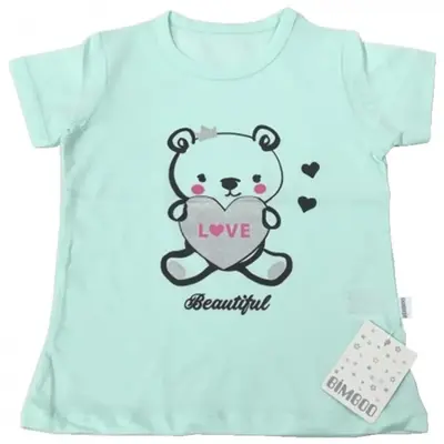 Bibaby T-Shirt Bimboo Love Mint