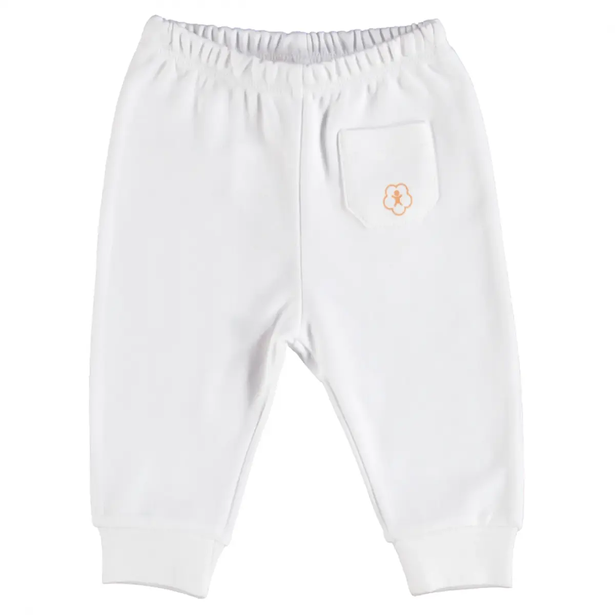 Bibaby Organik Pantolon Patiksiz Basic Ekru