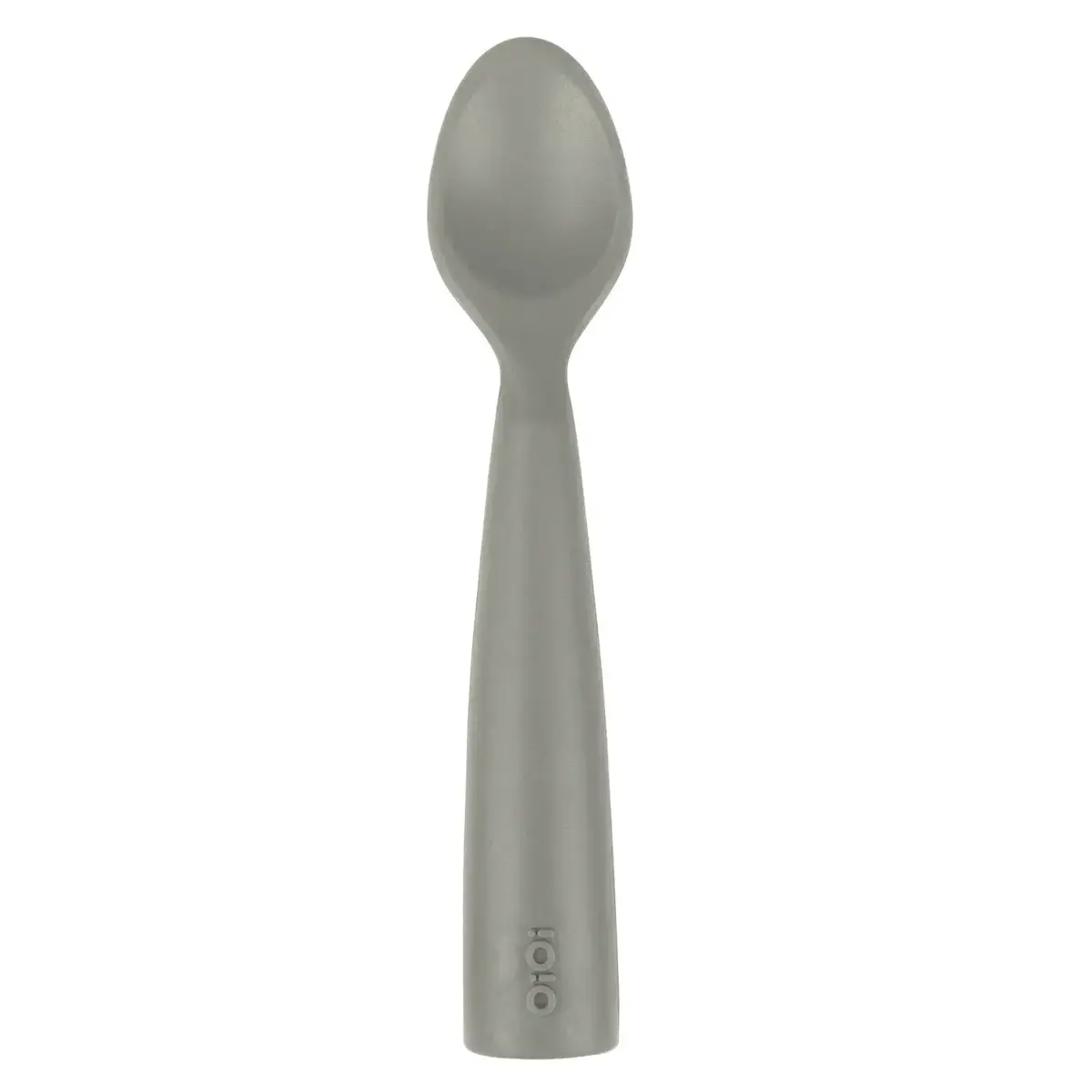 Oioi Yemek Seti Tabak Kaşık Önlük Powder Grey
