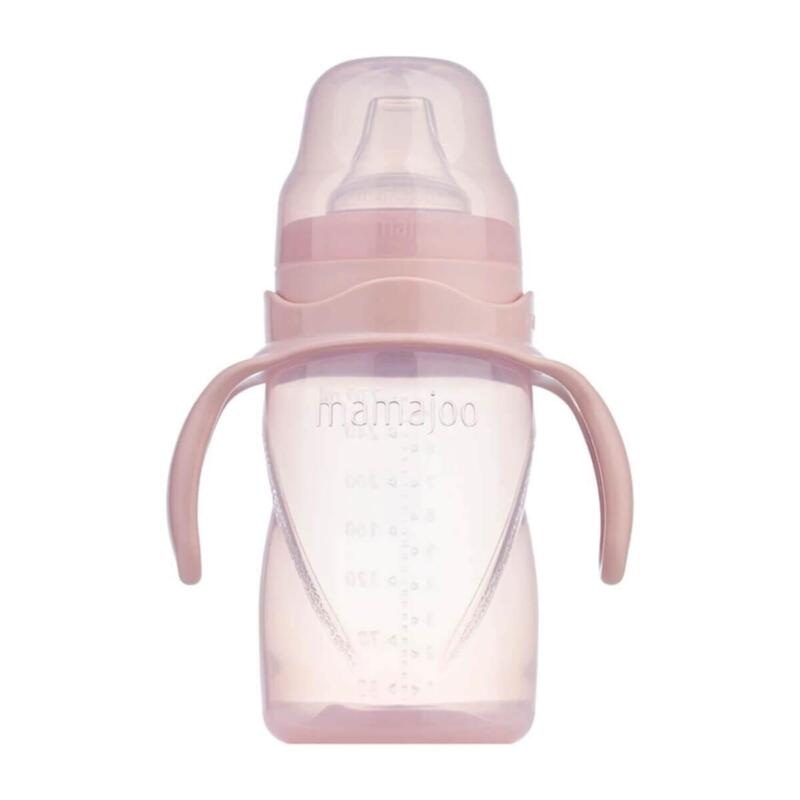 Mamajoo Kulplu Eğitici Bardak 270 ml Powder Pink