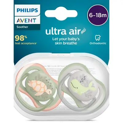 Philips Avent SCF085/60 Soother Ultra Air Emzik 6-18 ay 2li Erkek