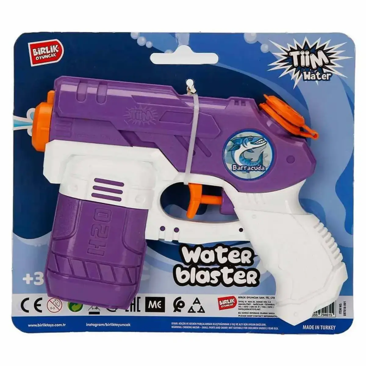 Timm Water Blaster Baracuda Orta Boy Su Tabancası