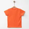 Hira T-Shirt Uykucu Kedi Baskılı Mercan