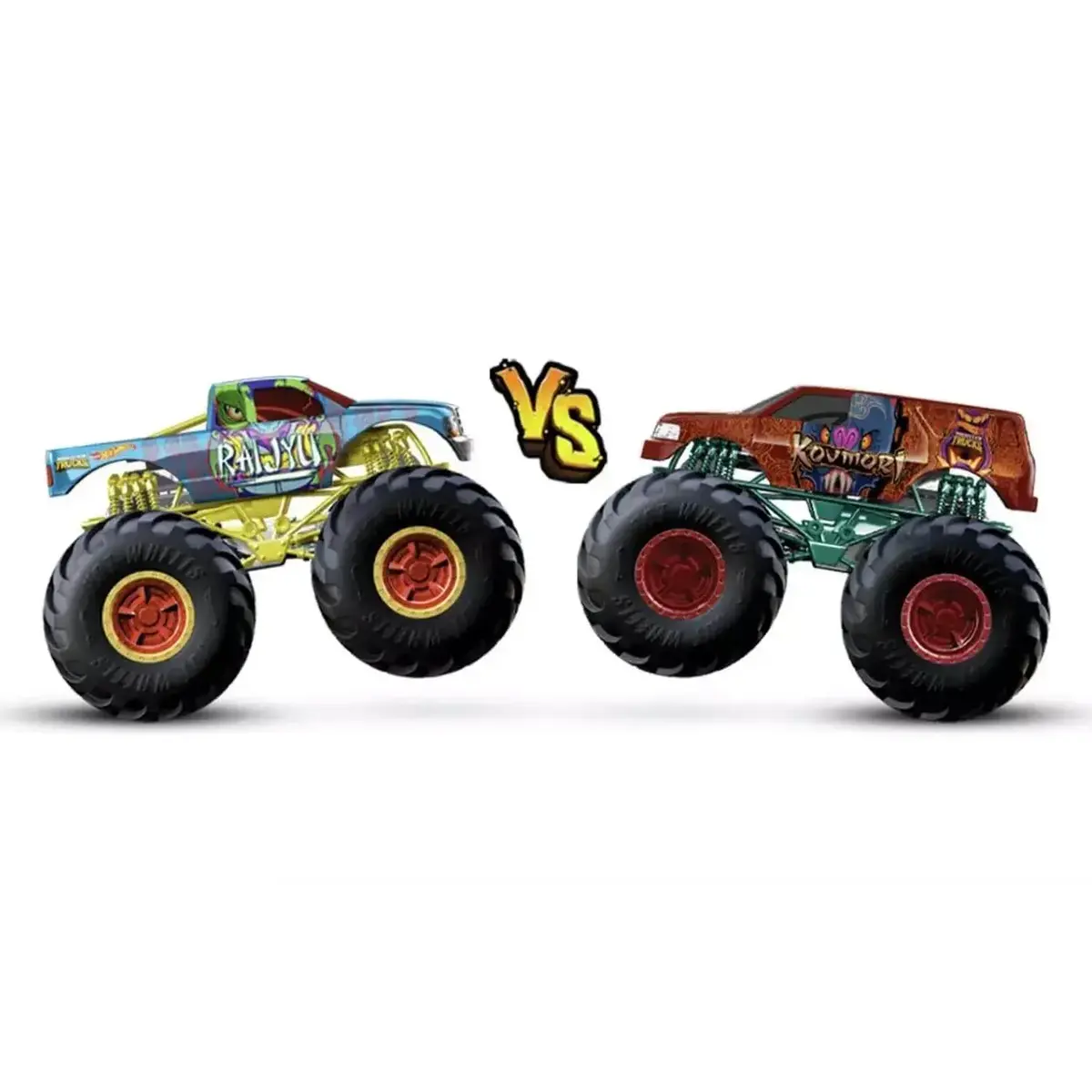 Hot Wheels Monster Trucks Güçlü İkili 1:64 Arabalar