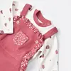 Bibaby Organik Salopet Tulum Little Love Rose Dry