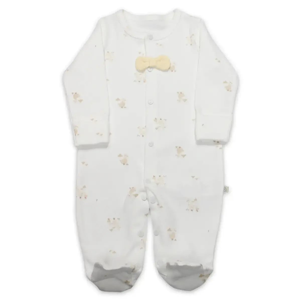 Bistyle Tulum Welcome Baby Duck Sarı - Ekru