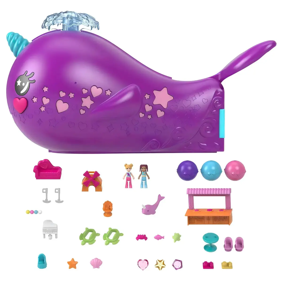 Polly Pocket Sparkle Cove - Narval