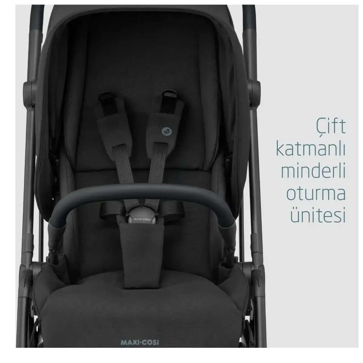 Maxi-Cosi Leona2 Bebek Arabası Essential Black