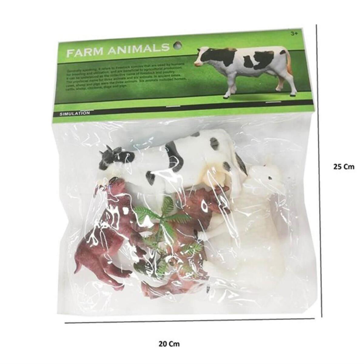 Çiftlik Hayvanları Pvc 4'lü