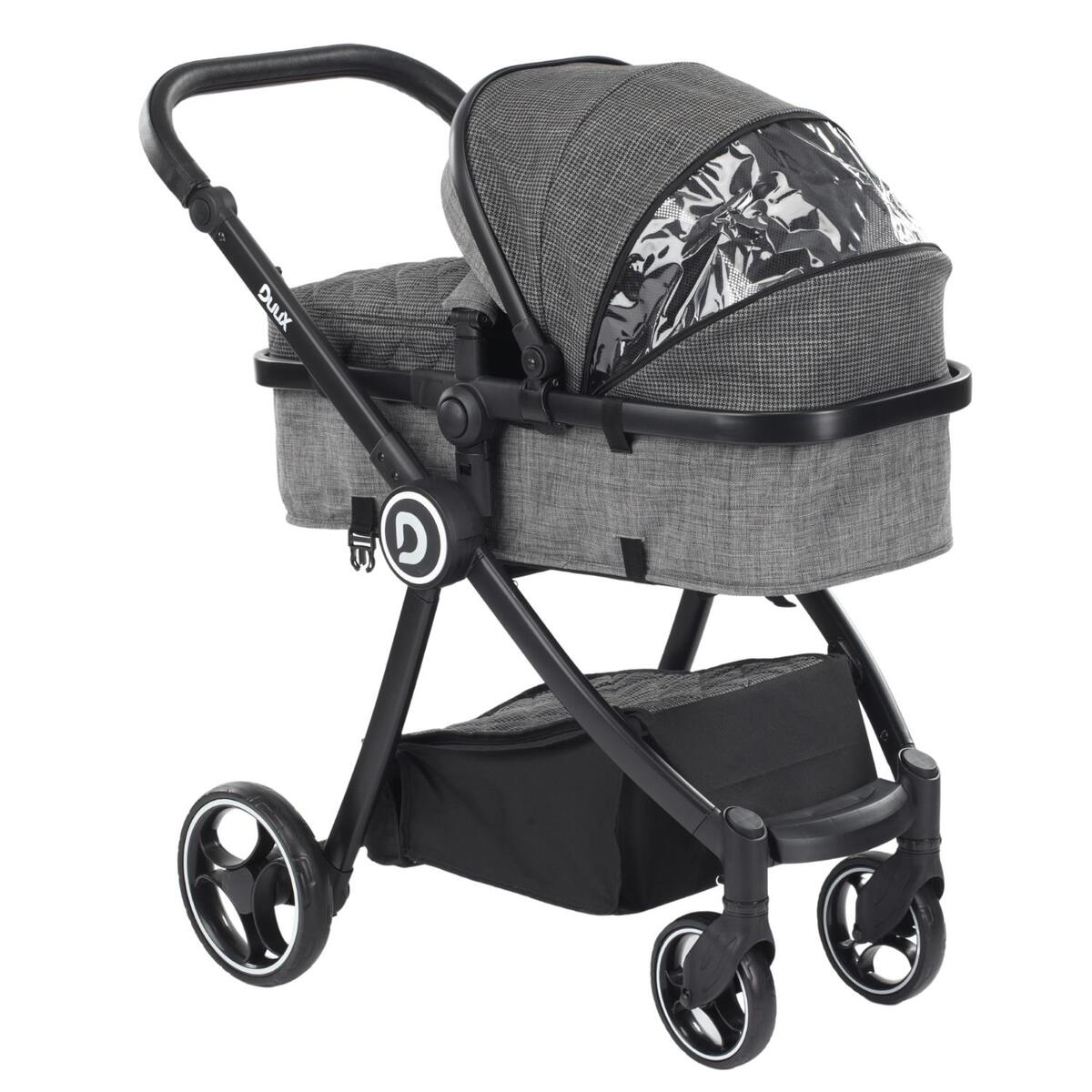 Duux Gator Travel Sistem Bebek Arabası Black