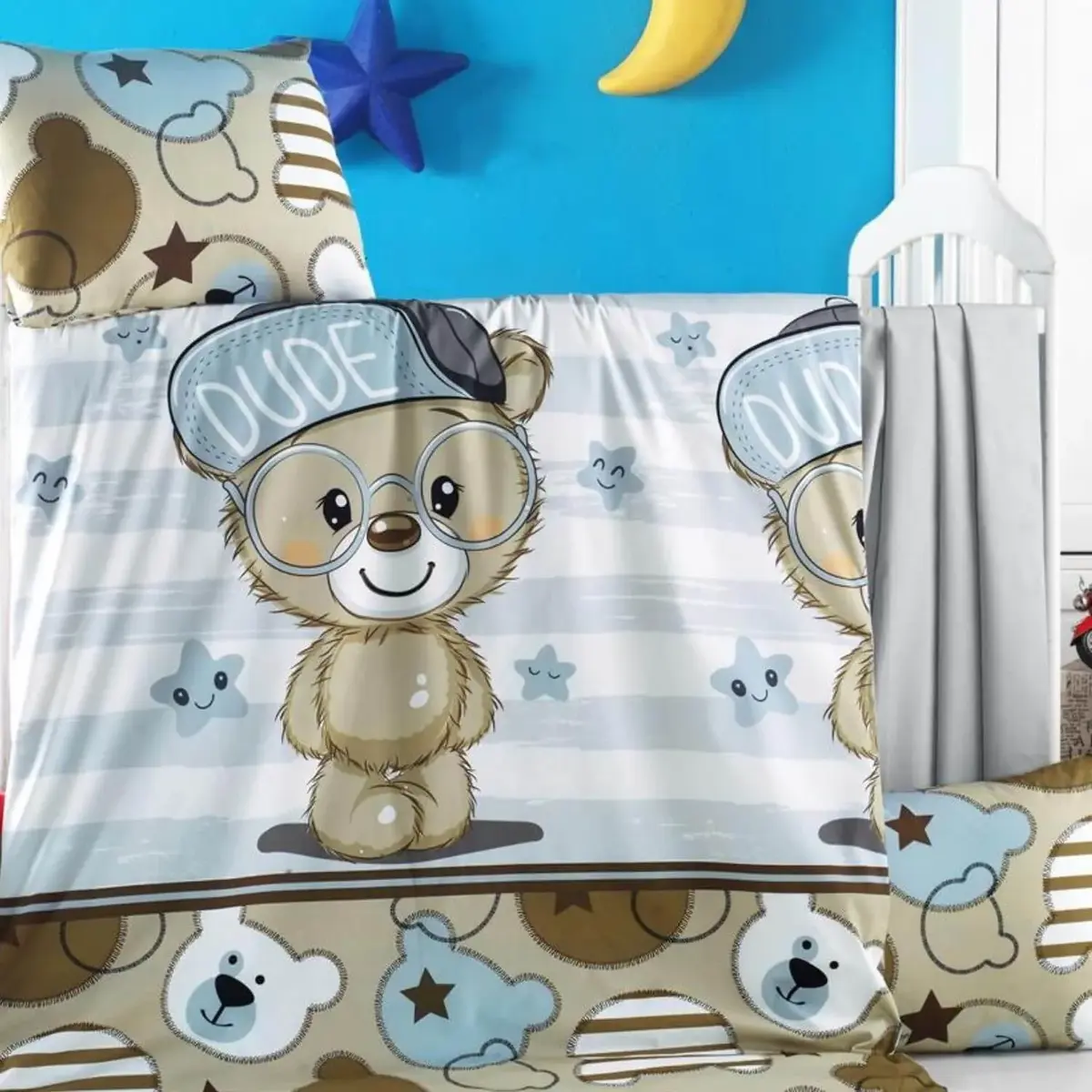 Kidboo Bebek Nevresim Takımı Bear