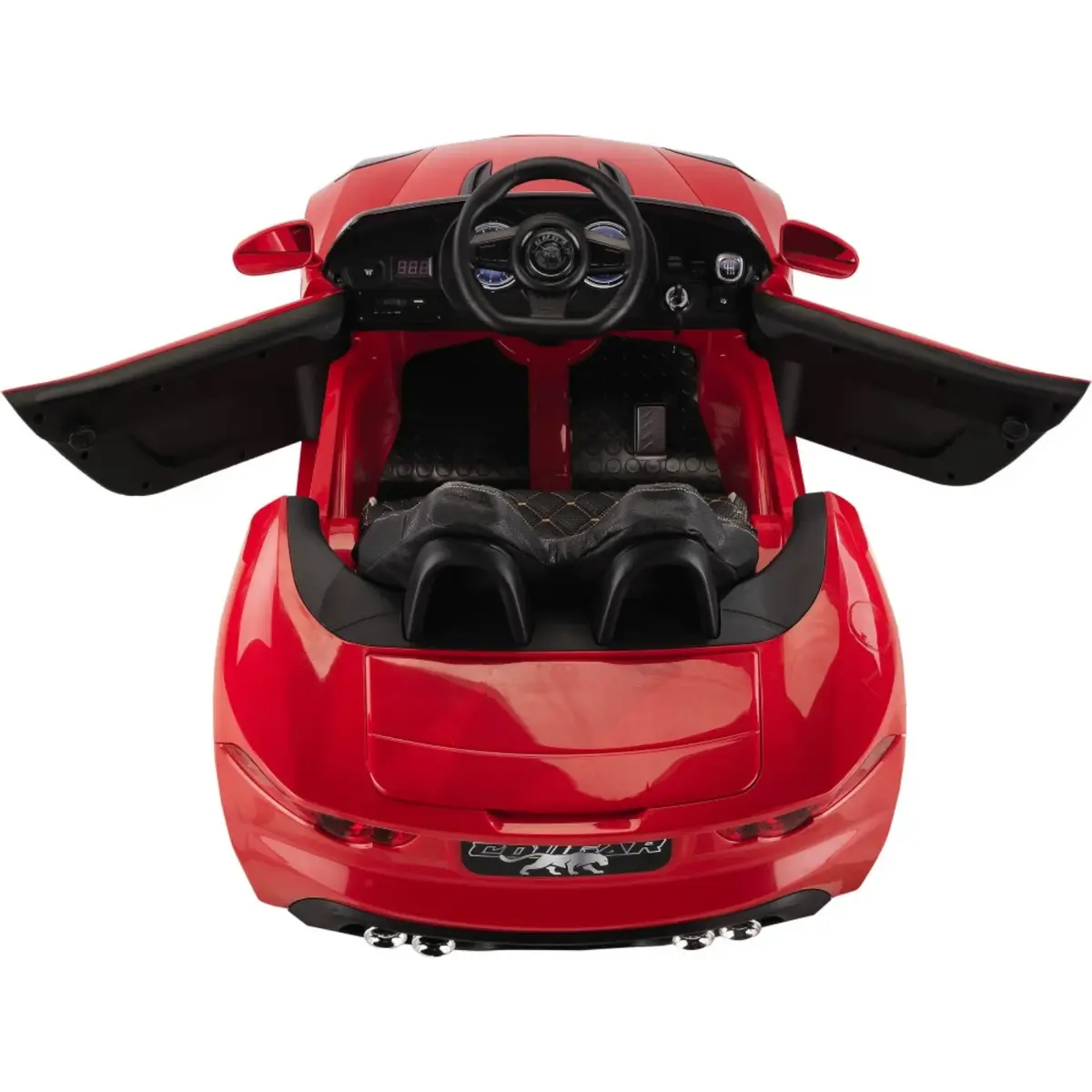 Babyhope Cougar Akülü Araba 12V Kırmızı