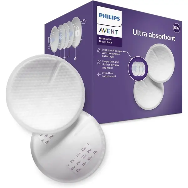 Philips Avent SCF254/61 Tek Kullanımlık Göğüs Pedi 60lı