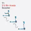 SmarTrike T1 3’ü 1 Arada Oturaklı ve Çantalı Çocuk Scooterı- Blue