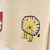 Bebolly 2li Takım Cute Friends Baskılı Bej