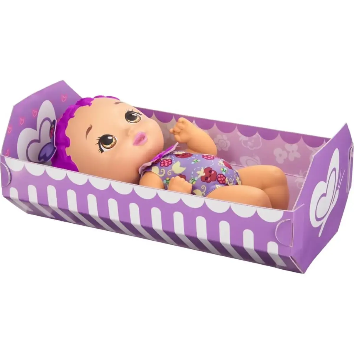 My Garden Baby Kelebek Bebeğimin Yemek Zamanı Mor Saçlı Bebek