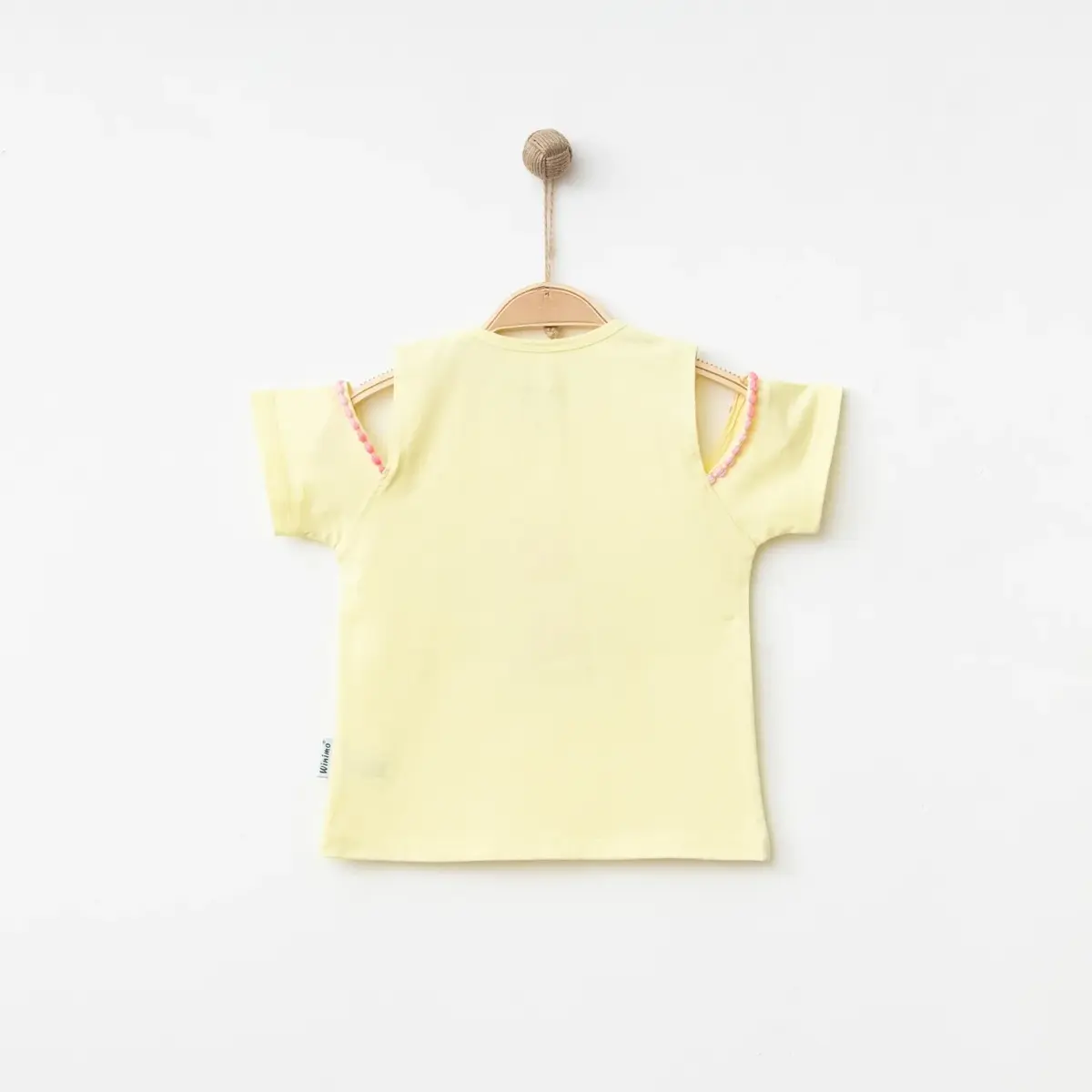 Winimo T-Shirt Tavşan Baskılı Sarı