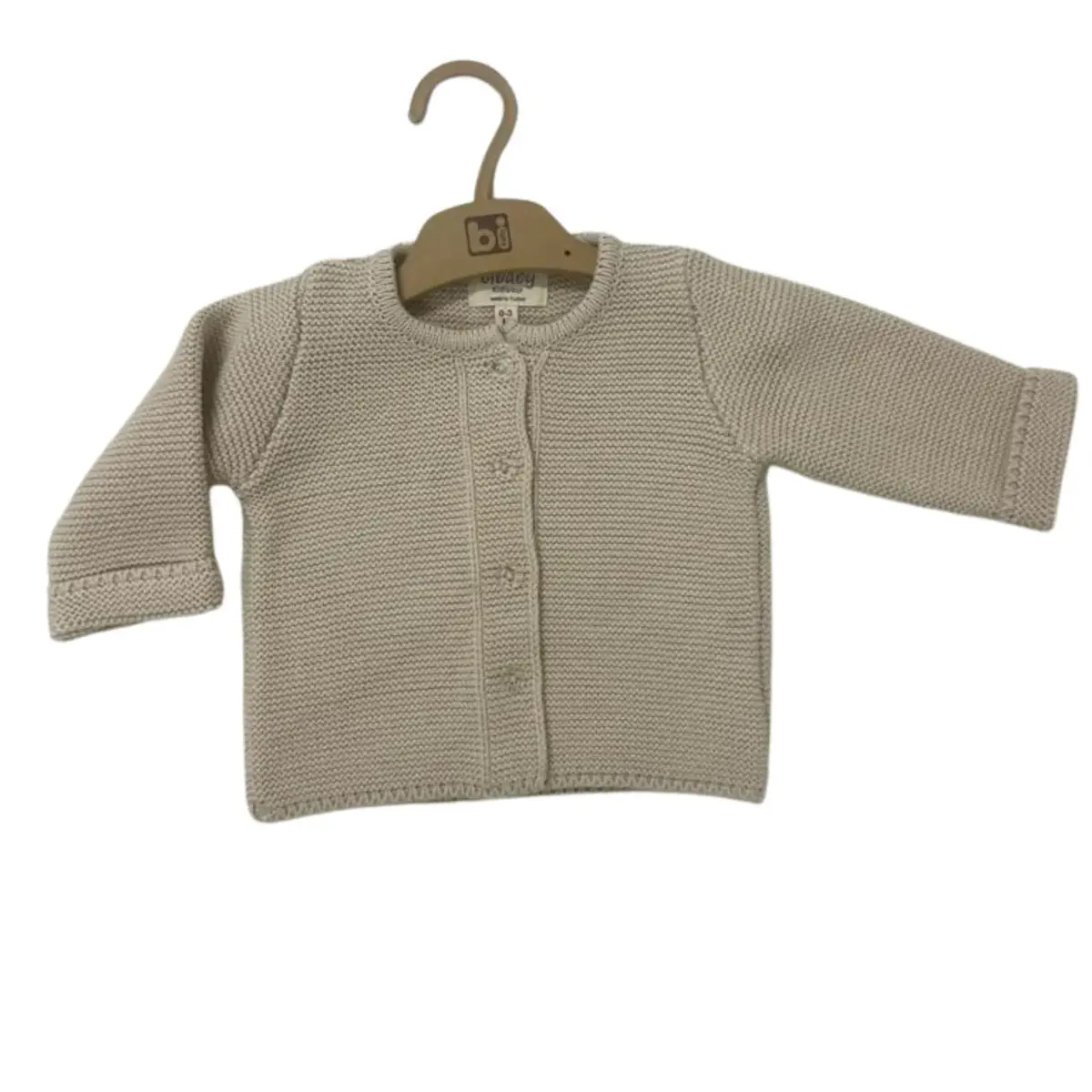 Bibaby Hırka Elegance Triko Bej Bibaby Hırka Elegance Triko Bej