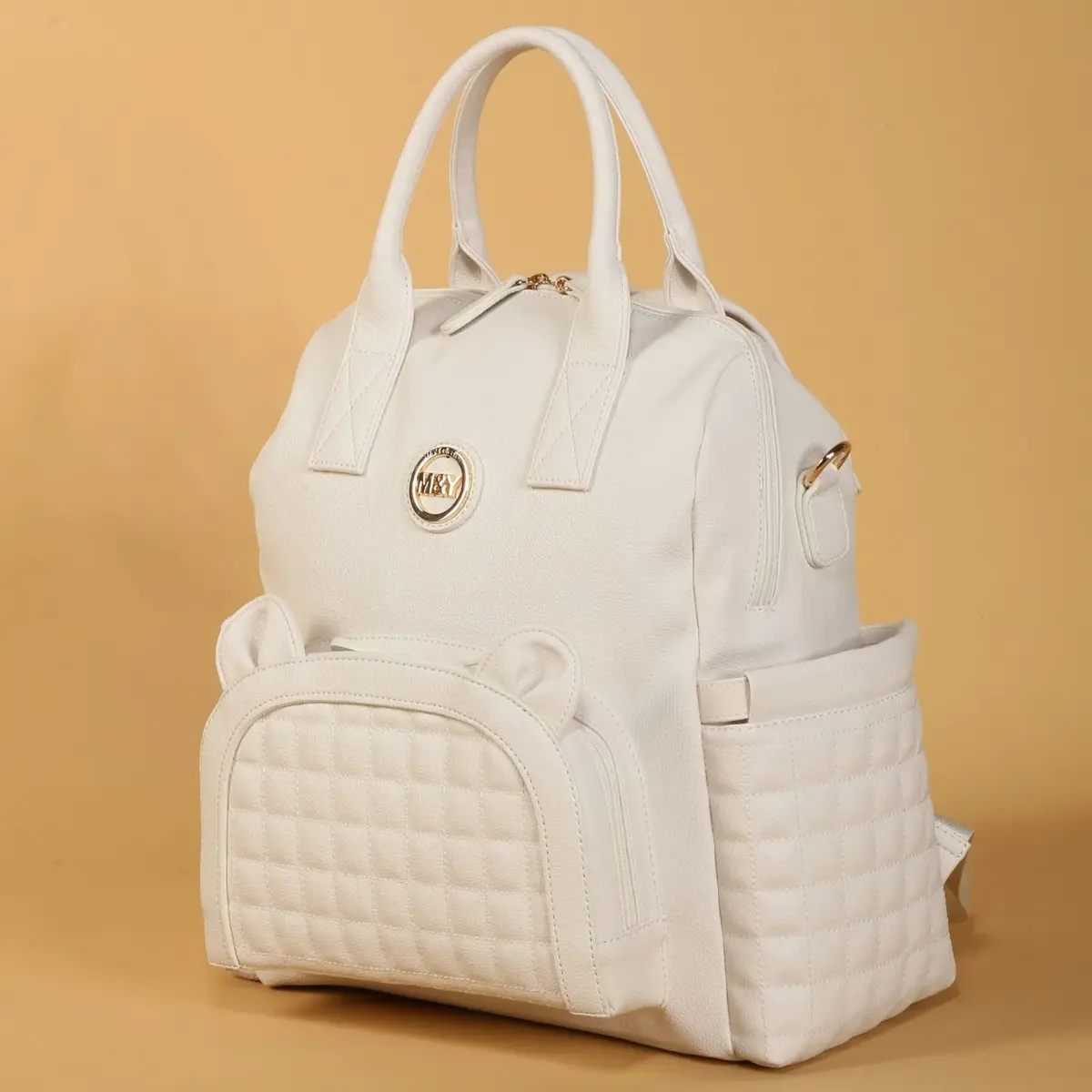 M&Y Collection Kitty Sırt Çantası Krem