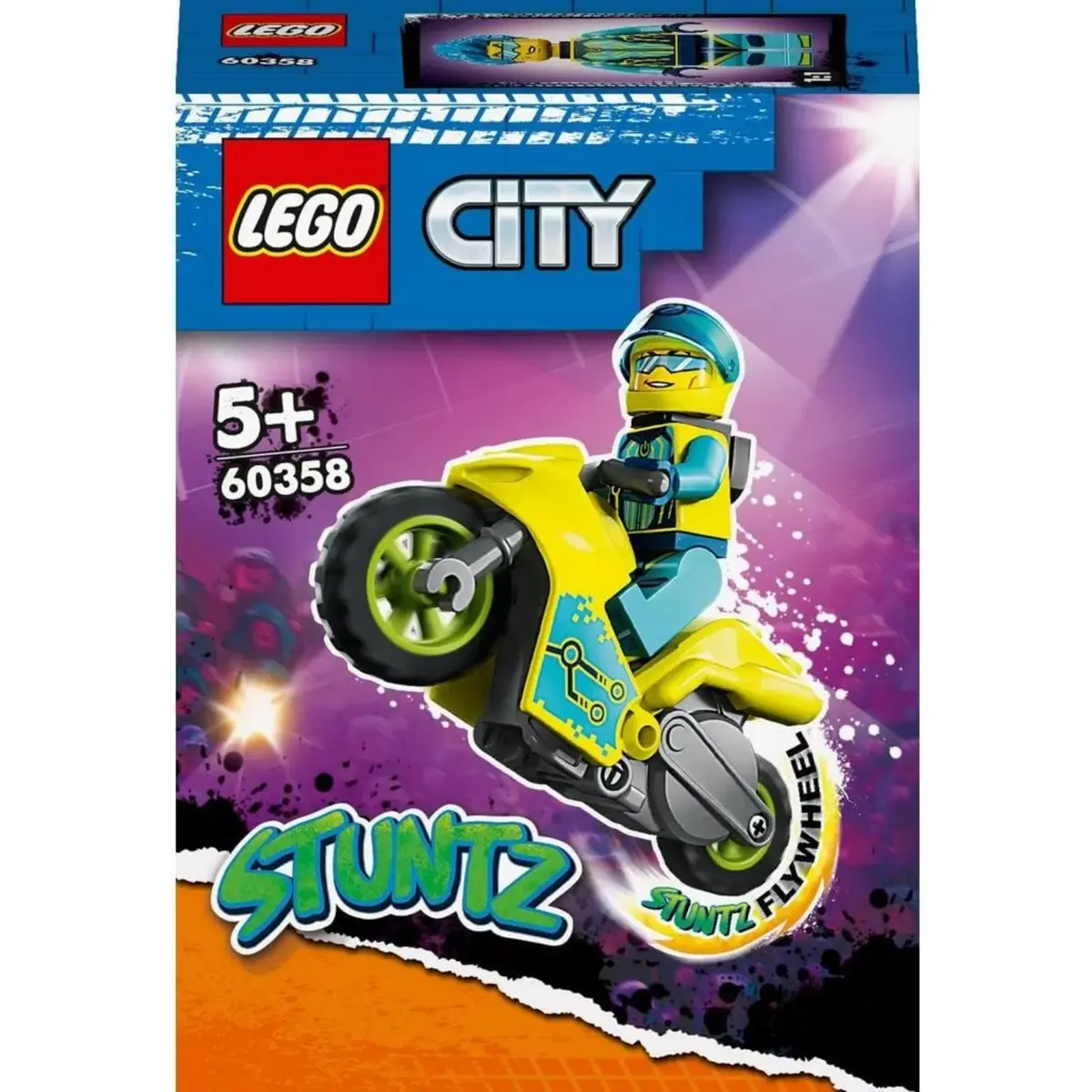 LEGO City Siber Gösteri Motosikleti 60358
