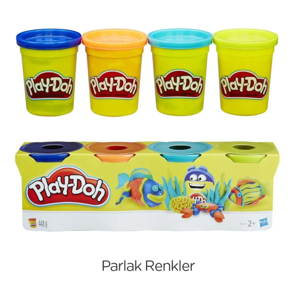 Play-Doh 4'lü Hamur (Yeni)