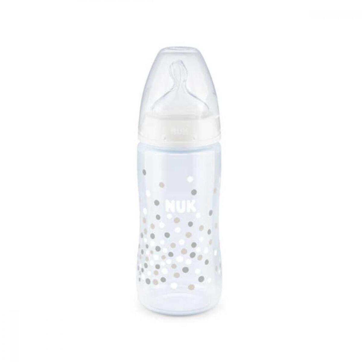 Nuk FC Plus Dereceli PP Biberon 300 ml Beyaz