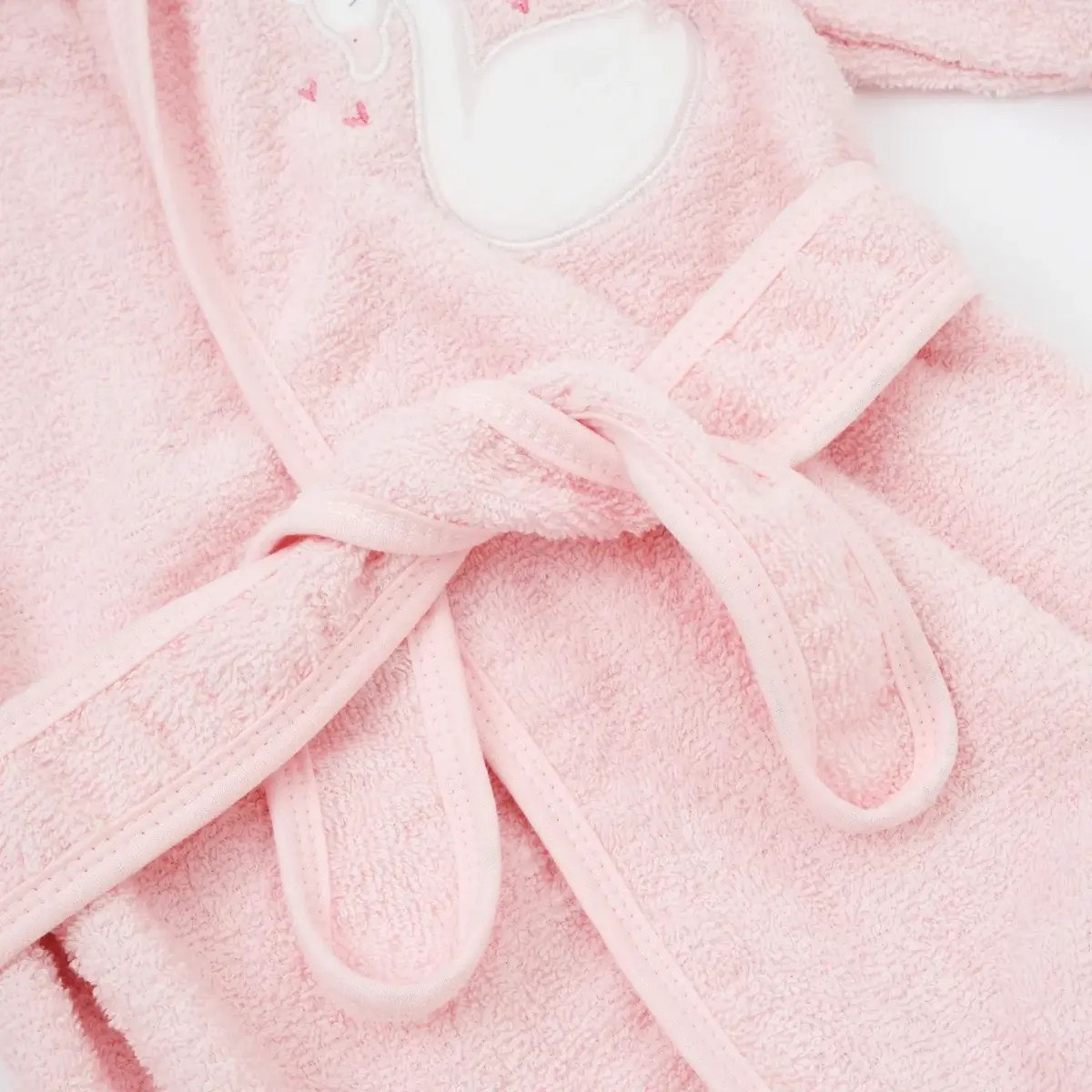Bibaby Bornoz Takımı Swan Pembe