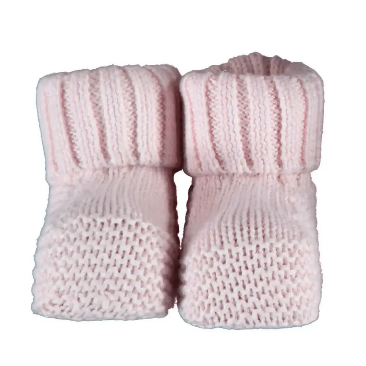 Bibaby Organik Patik Triko Soft Pembe