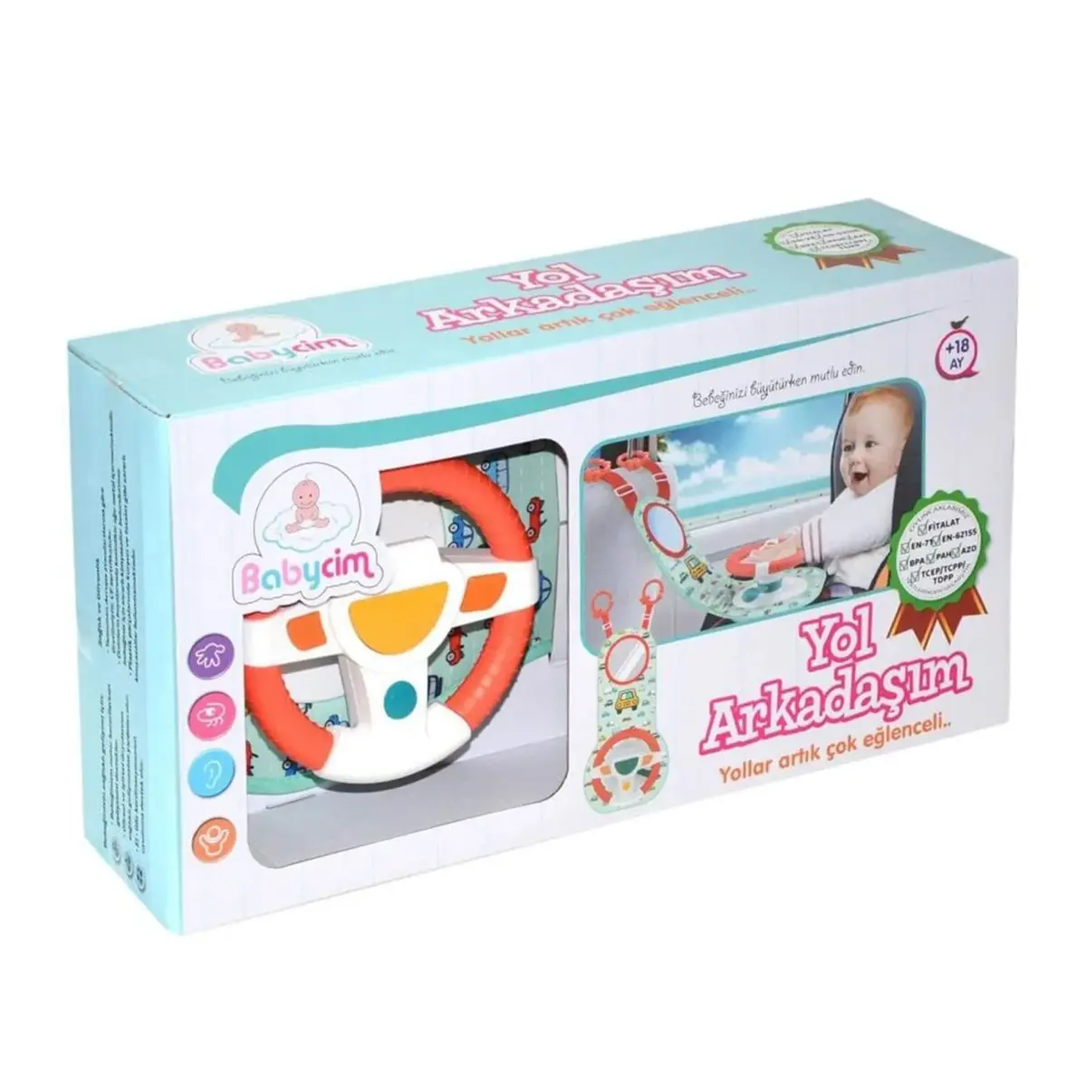 Babycim Araba Oyun Arkadaşım Seti