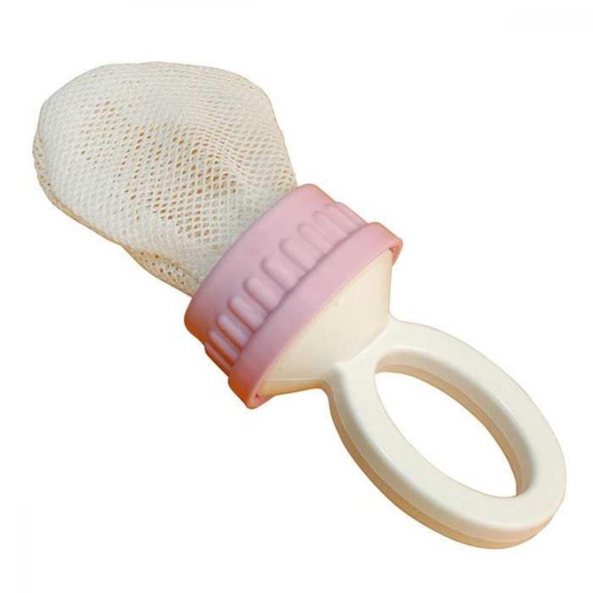 Mycey Feeder Güvenli Meyve ve Sebze Emziği Pembe