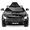 Babyhope 444 GTR Sport Akülü Araba Siyah 12V