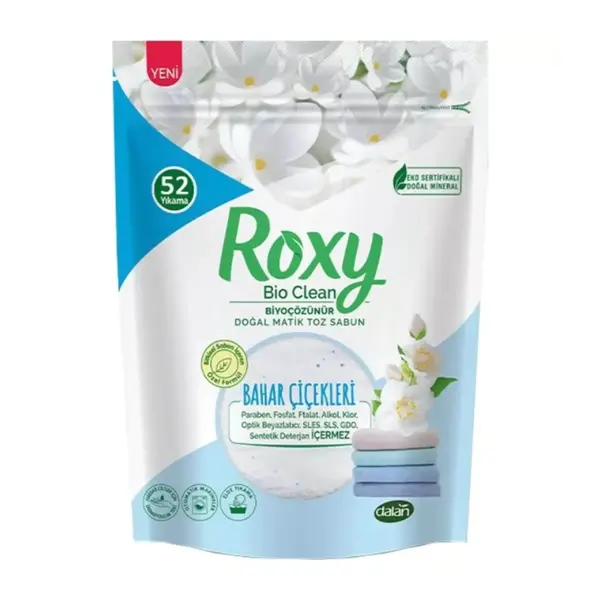 Dalan Roxy Bio Matik Clean Toz Sabun Bahar Çiçekleri 1600 gr