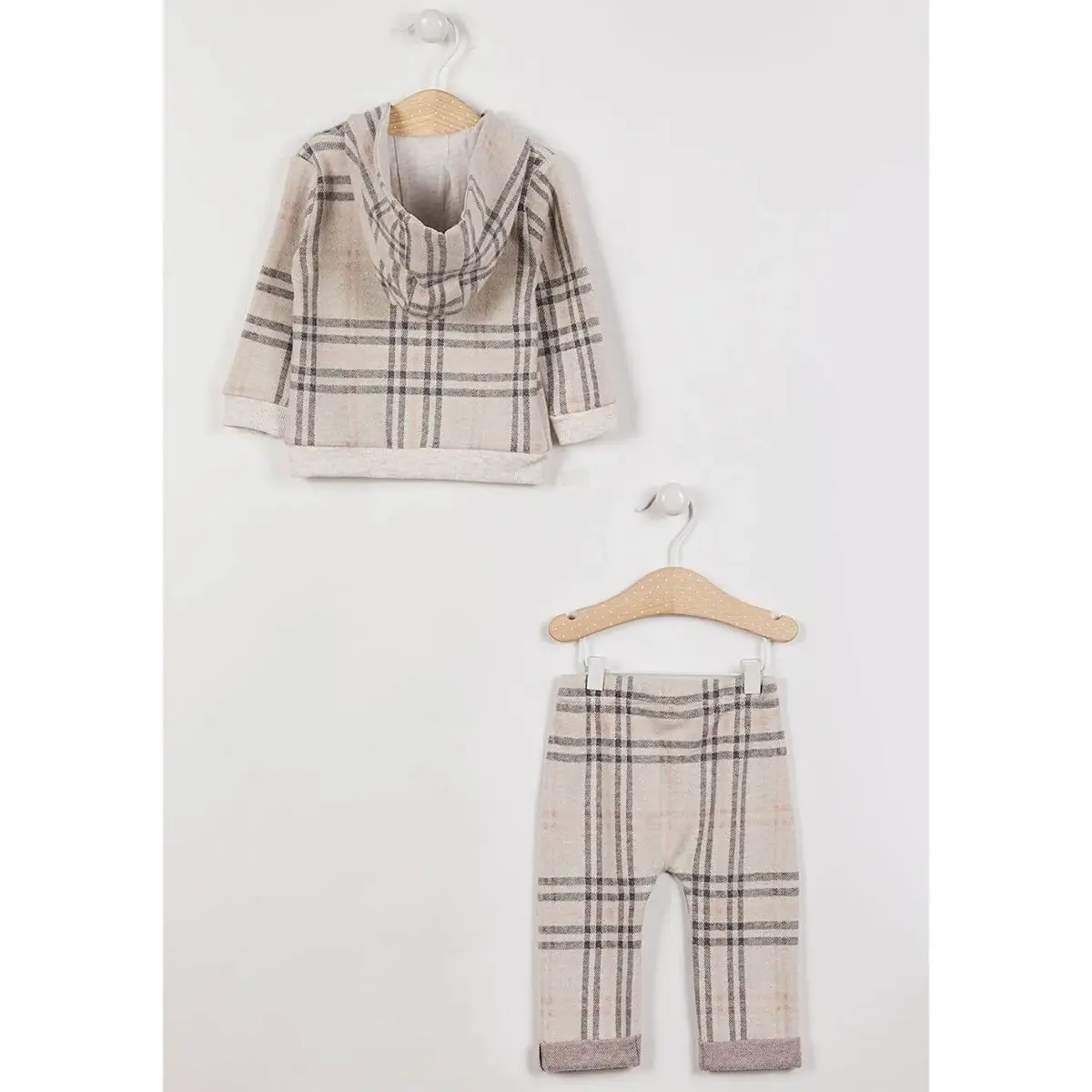 U.S. Polo 2li Takım Uzun Kol Krem Melanj