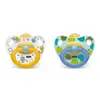Nuk Happy Kids Kauçuk Emzik 2li 0+ Ay Kız