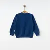 Bebolly Sweatshirt Gülenyüz Baskılı Lacivert
