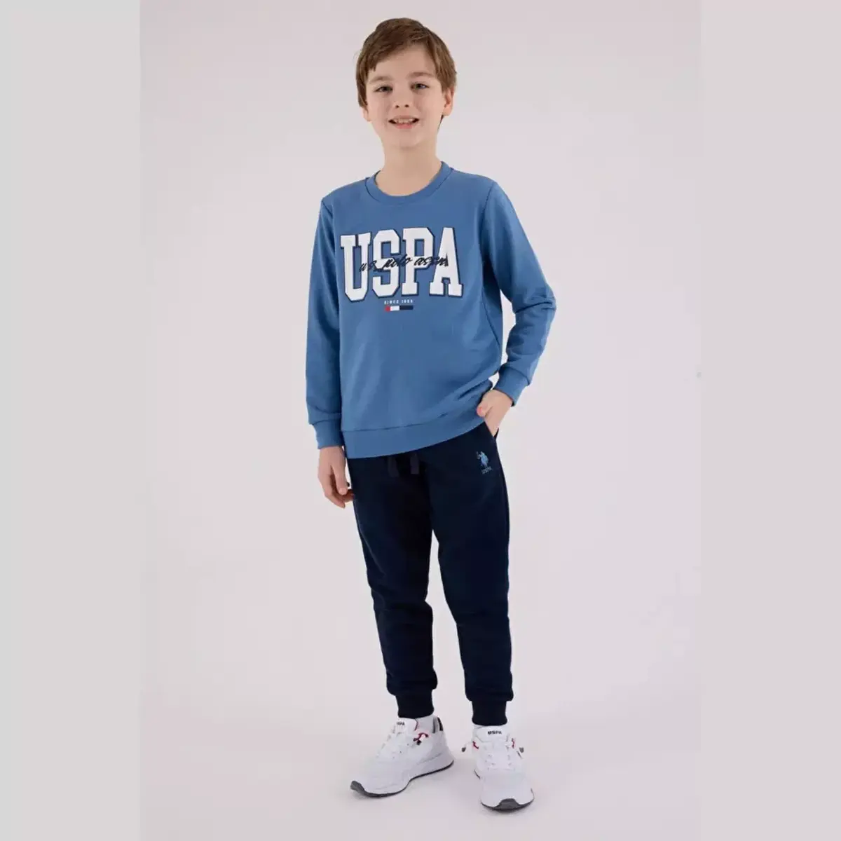 U.S. Polo 2li Takım Mavi