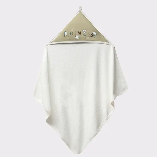 Moi Noi Havlu Baskılı Haki