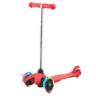 Işıklı Scooter Kırmızı