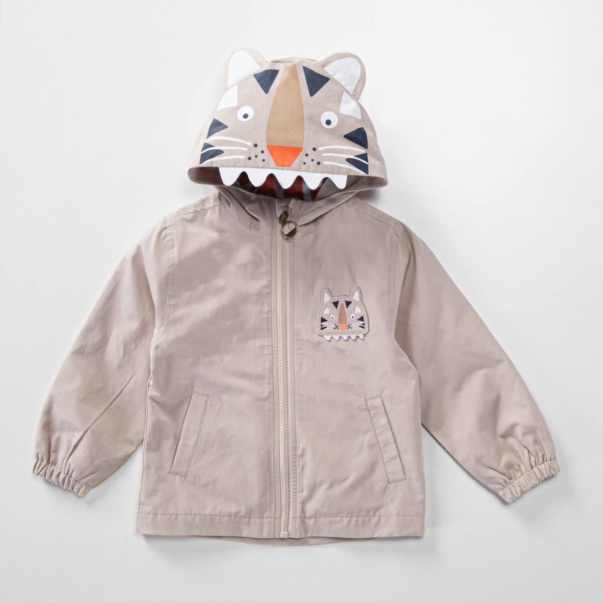 Midimod Yağmurluk Bej