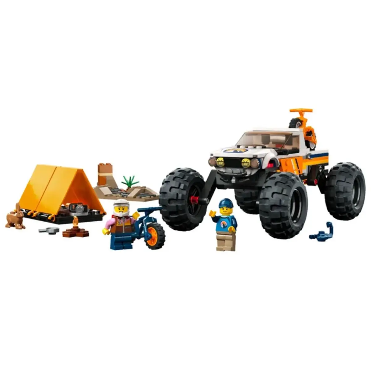LEGO City 4x4 Arazi Aracı Maceraları Oyuncak Yapım Seti 60387