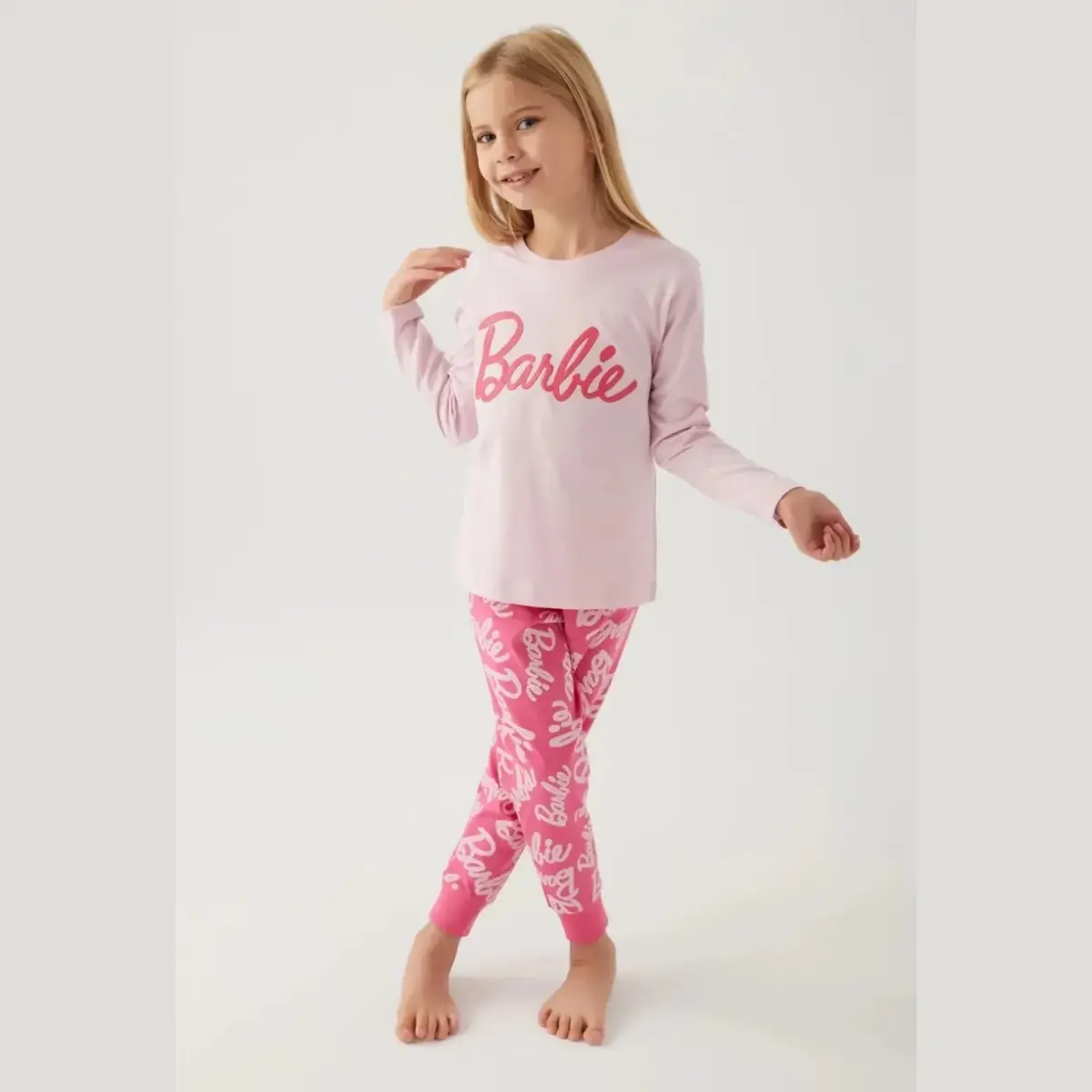 Barbie 2li Takım Toz Pembe