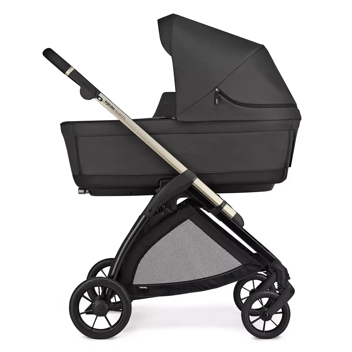 Inglesina Electa+ Bebek Arabası Darwin Recline 4'lü Sistem Upper Black
